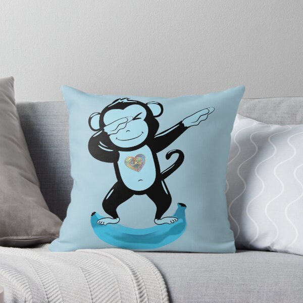 Item preview, Cute blue monkey dabbing designed and sold by Astralia.