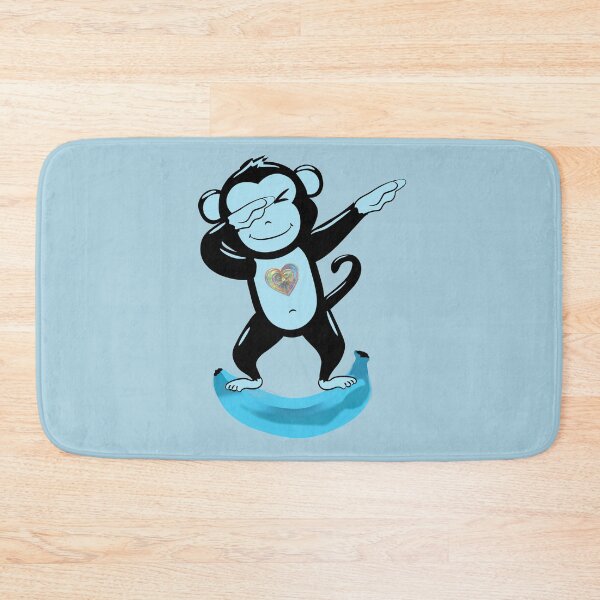 Item preview, Cute blue monkey dabbing designed and sold by Astralia.