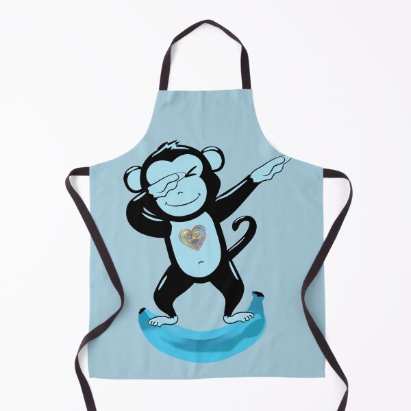 Item preview, Cute blue monkey dabbing designed and sold by Astralia.