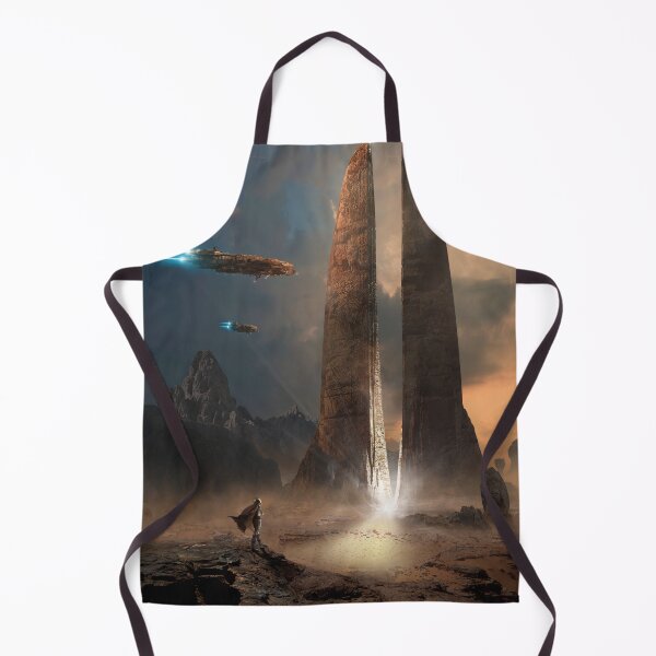 Item preview, Desert Sci Fi Temple designed and sold by ScottRichard1.