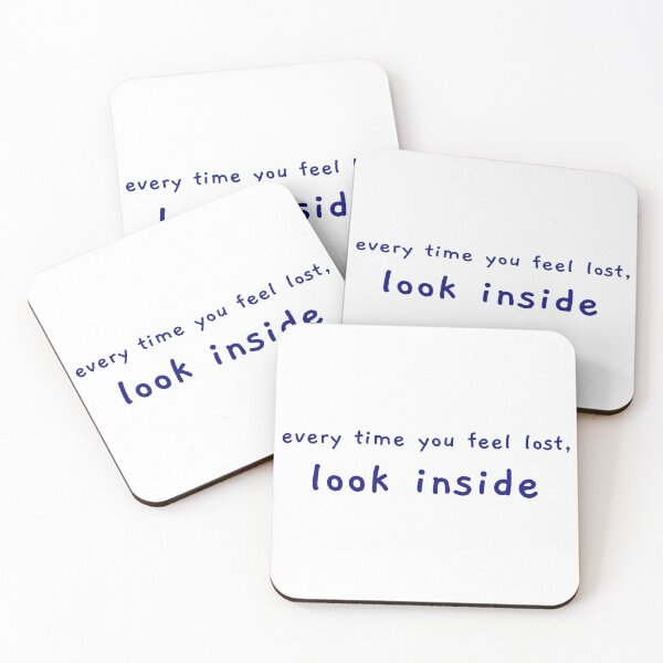 Item preview, Look inside in blue text designed and sold by Luccianos.
