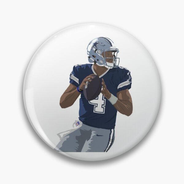 Girls Youth Dallas Cowboys Dak Prescott Pink Lollipop Player