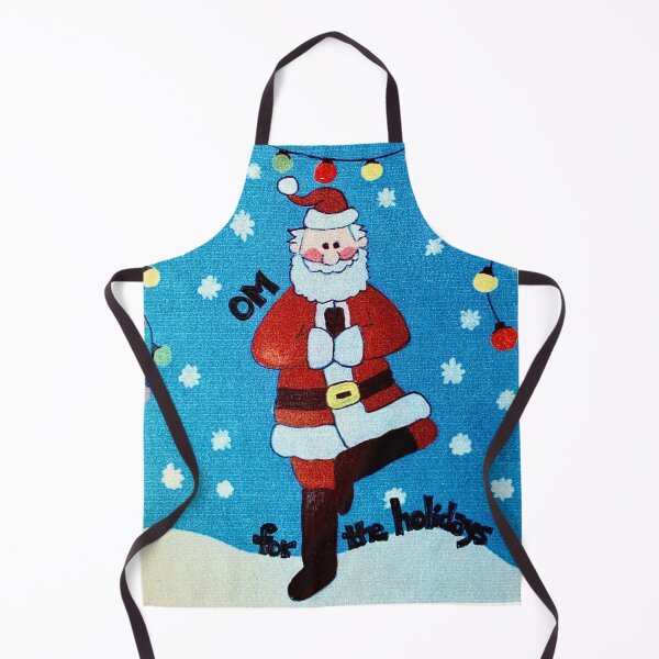 Item preview, Santa in Tree Pose - OM for the holidays, Yoga at Home by Christie Olstad designed and sold by Christie Olstad.