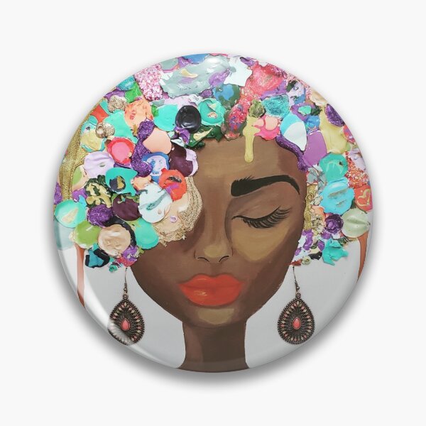 Item preview, Texture big hair art designed and sold by AmateurArtbyLee.