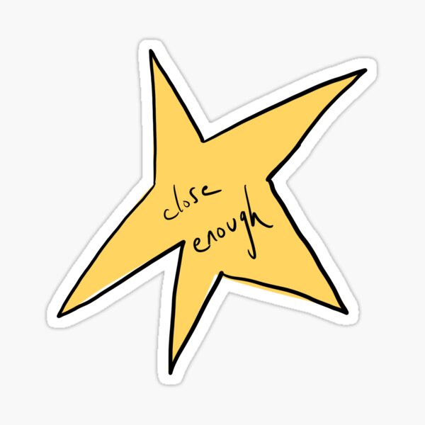 flossed funny gold star Sticker for Sale by itsmoemoe