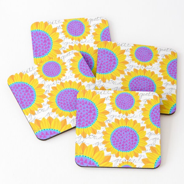 Item preview, sunflowers of gratitude designed and sold by marygLOVESart.