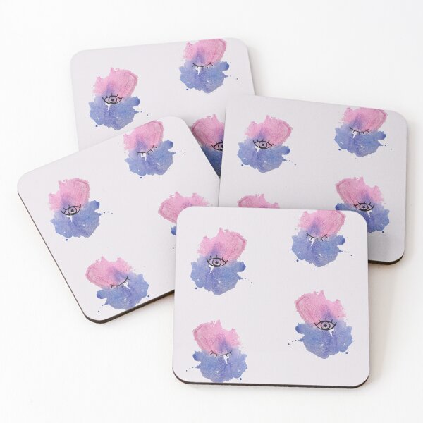 Item preview, Eye Spy - Pink Purple designed and sold by MelocheArts.