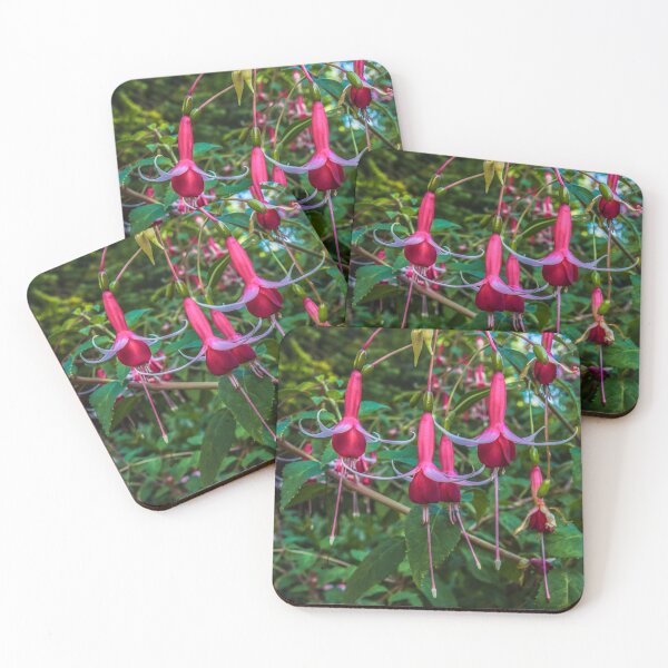 Item preview, Blooming Red Autumn Flowers   designed and sold by AlexLyubar.