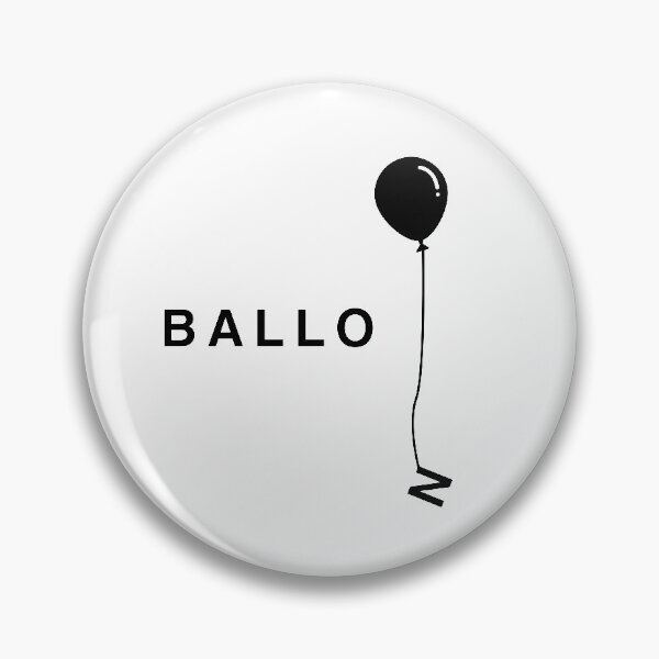 Item preview, Minimal Balloon Word Typography design / illustration art designed and sold by Kvyom.