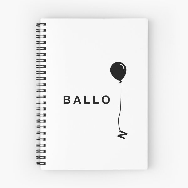 Item preview, Minimal Balloon Word Typography design / illustration art designed and sold by Kvyom.