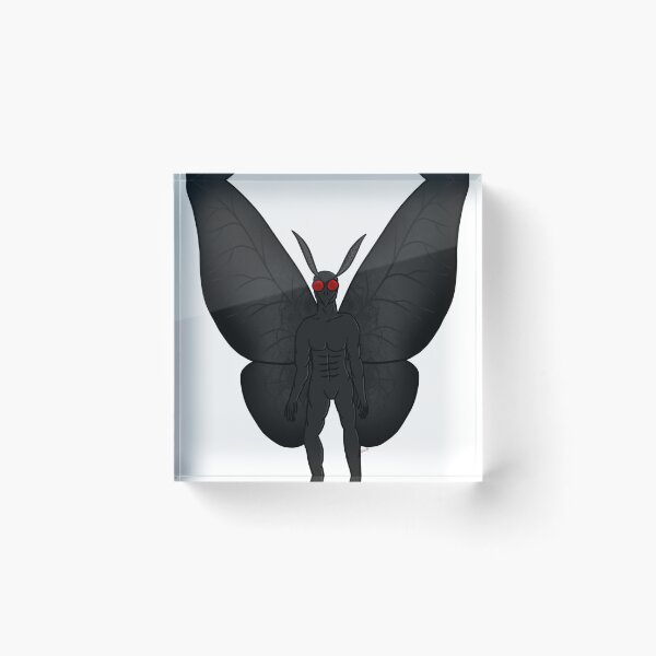 Item preview, Mothman Cryptid Sticker Design designed and sold by Sootgremlinss.