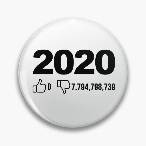 Item preview, Review 2020, Worldwide thumbs down - 0 likes, 7,794,798,739 dislikes designed and sold by MoClan-Graphics.