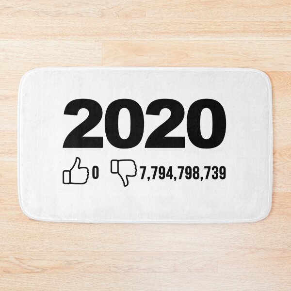 Item preview, Review 2020, Worldwide thumbs down - 0 likes, 7,794,798,739 dislikes designed and sold by MoClan-Graphics.