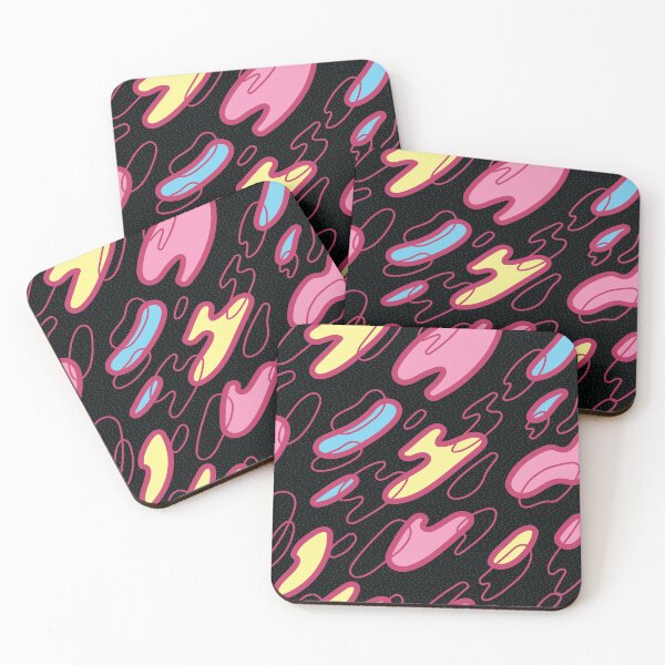 Item preview, Abstract Triad Blobs (Vivid) designed and sold by kat-yjk.