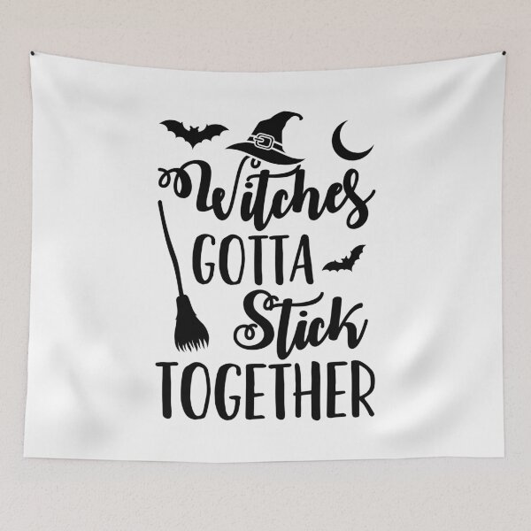 Item preview, Halloween Witches Gotta Stick Together designed and sold by EstelleStar.