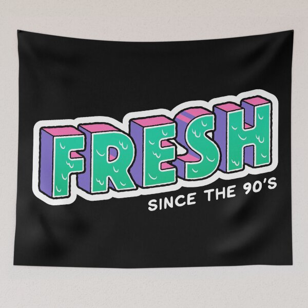 Item preview, Fresh Since the '90s retro nostalgia designed and sold by Unboltingcat.