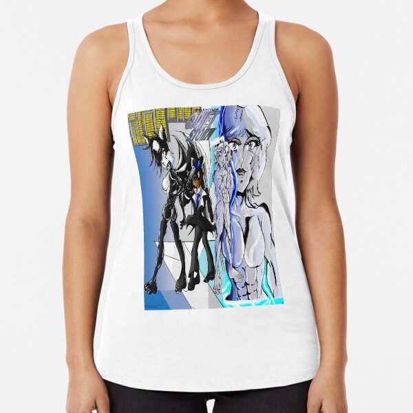 Phantom Quiet storm Manga Art Issue #202. Racerback Tank Top