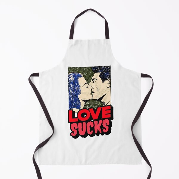 Item preview, Vintage Comic "Love Sucks" Man and Woman Kissing designed and sold by tepalistings.