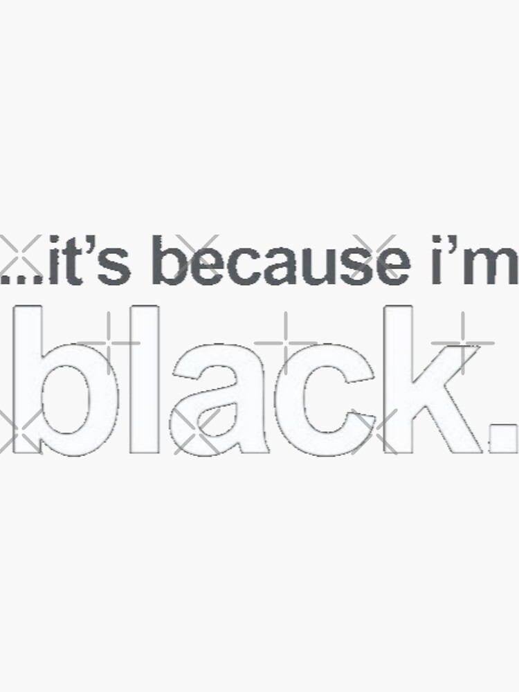 "Black is beautiful Black Lives Matter" Sticker by mycutepet Redbubble