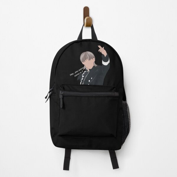 Item preview, Sticker - Stray kids Felix backdoor “Hey , you wanna come in?” designed and sold by Amy Hearts.