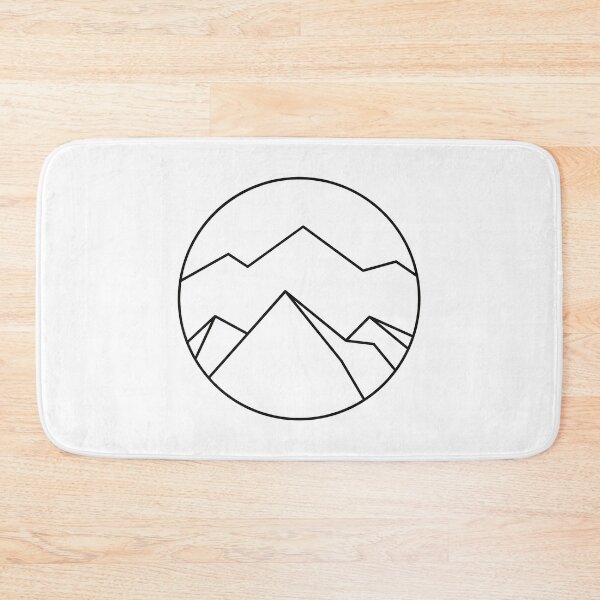 Item preview, Rocky Mountain Minimalist Simple Design designed and sold by RoJor.