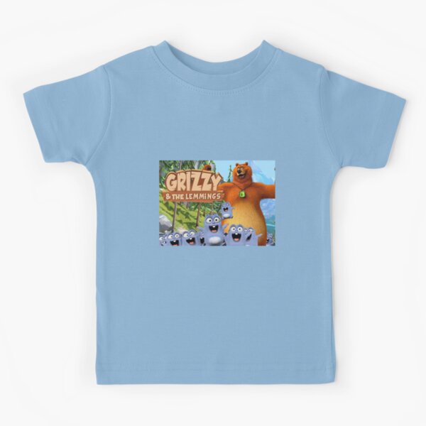 grizzy and the lemmings t shirt