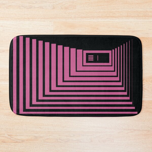 Item preview, Concentric Corridor and Door – Pink designed and sold by RoguePatterns.
