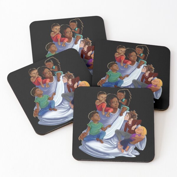 Item preview, Jesus with children designed and sold by seaweed-tree.