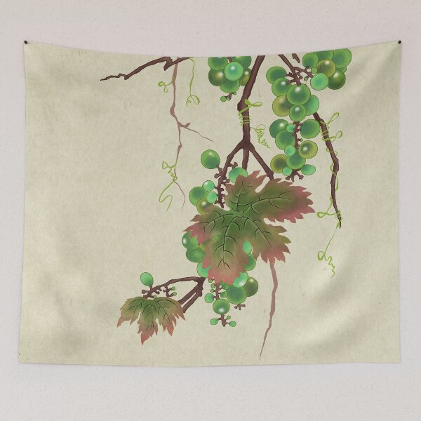 Item preview,  Minhwa : Grapevine Type A (Korean traditional/folk art) designed and sold by minsillust.