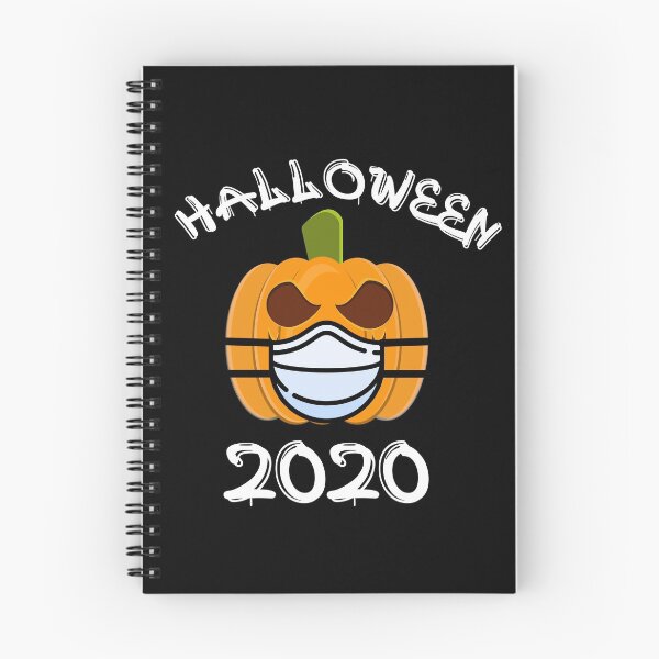 Item preview, Pumpkin Wearing Mask Halloween 2020 designed and sold by PlusAdore.