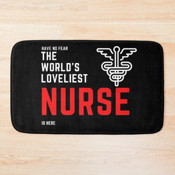 Item preview, World's Loveliest Nurse, but still humble merch (gender neutral) designed and sold by Wanderers'  Arcadia.