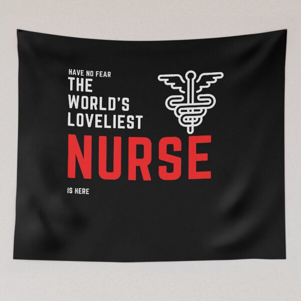 Item preview, World's Loveliest Nurse, but still humble merch (gender neutral) designed and sold by Wanderers'  Arcadia.
