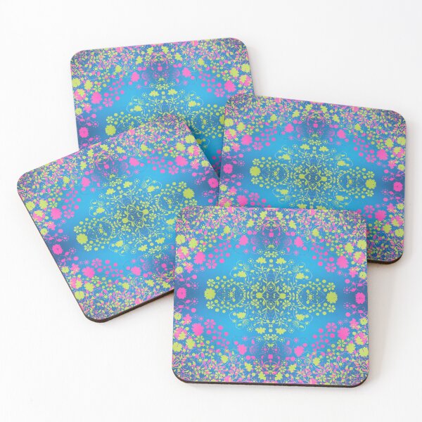 Item preview, Neon floral splash designed and sold by lolla-doesstuff.