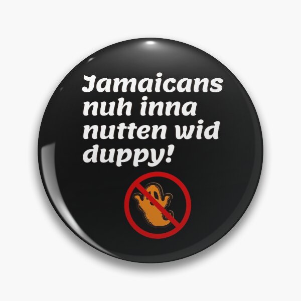 Item preview, Jamaicans nuh inna nutten wid duppy (white font) designed and sold by kindryb.