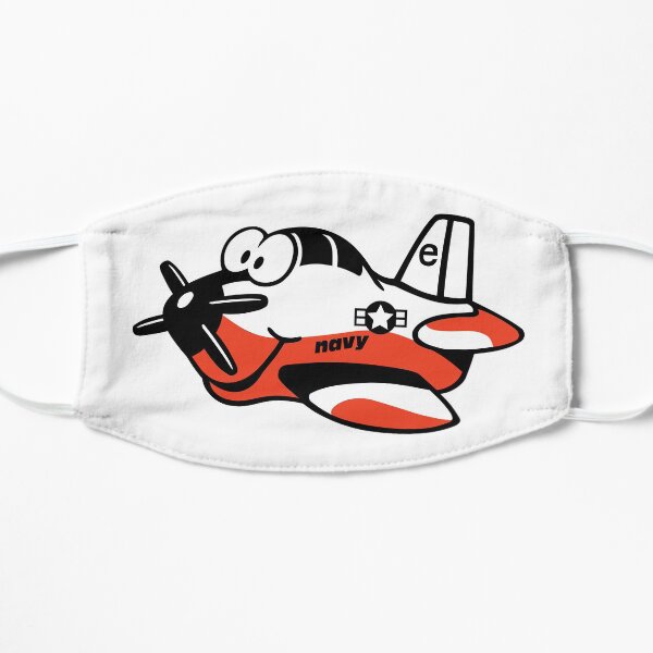 US Navy T-6 Aircraft Flat Mask