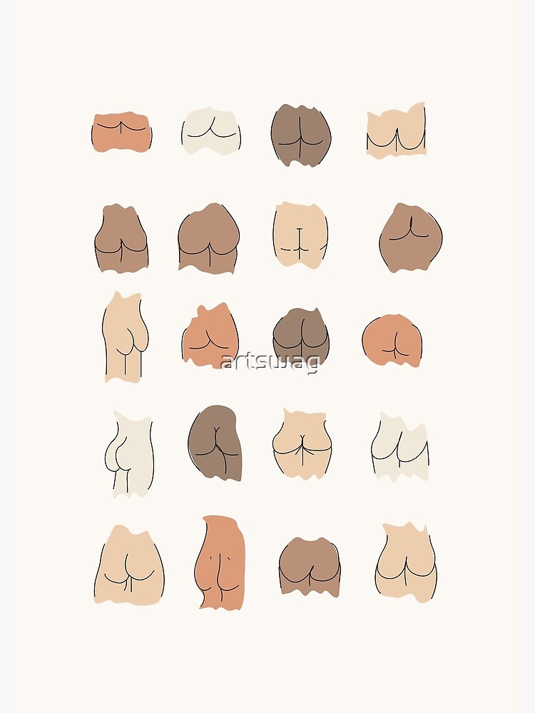 5 Different Types of Butt Shapes