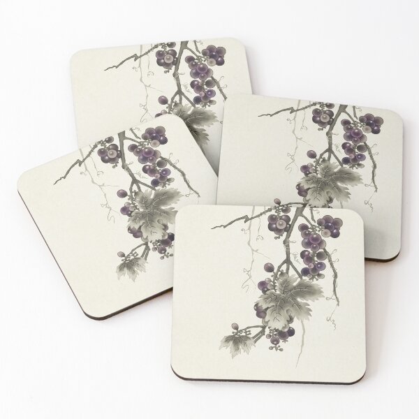 Item preview, Minhwa : Grapevine Type B (Korean traditional/folk art) designed and sold by minsillust.