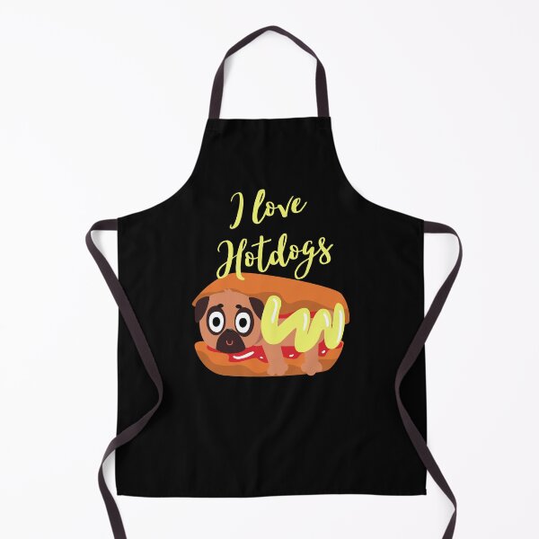 Item preview, Dog Hotdog Puppy Funny Smile Gift Food designed and sold by Two Left Hands Design.