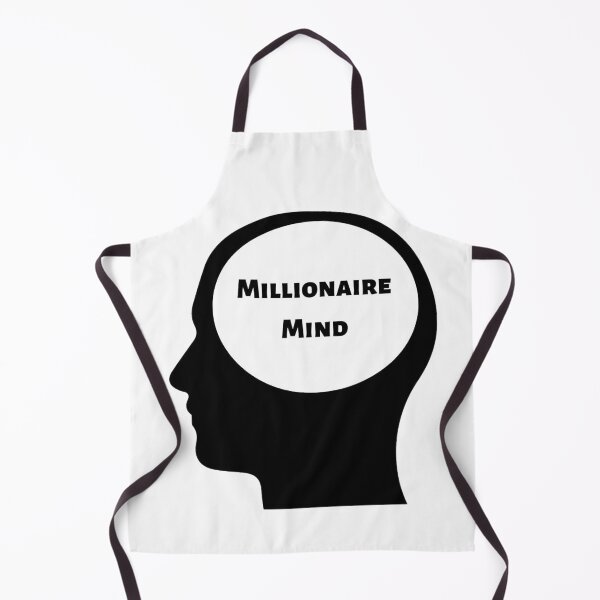 Item preview, Millionaire mind black and white think big designed and sold by Adri Graterol.