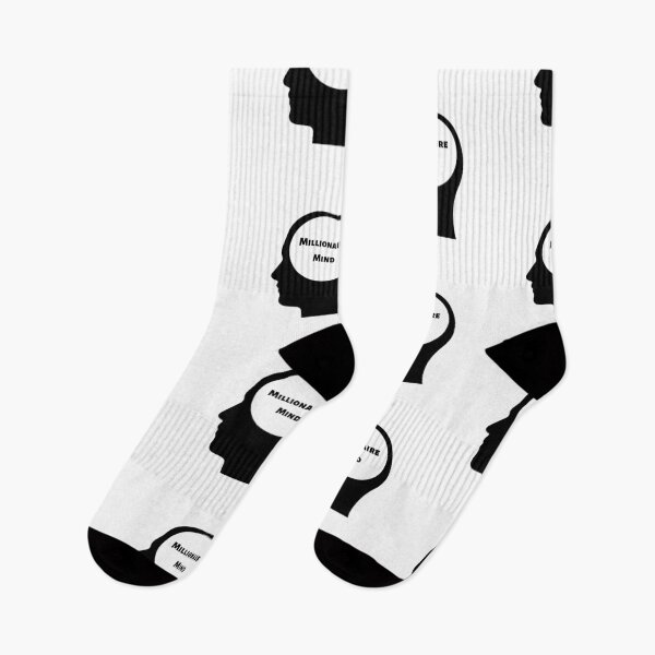 Item preview, Millionaire mind black and white think big designed and sold by Adri Graterol.