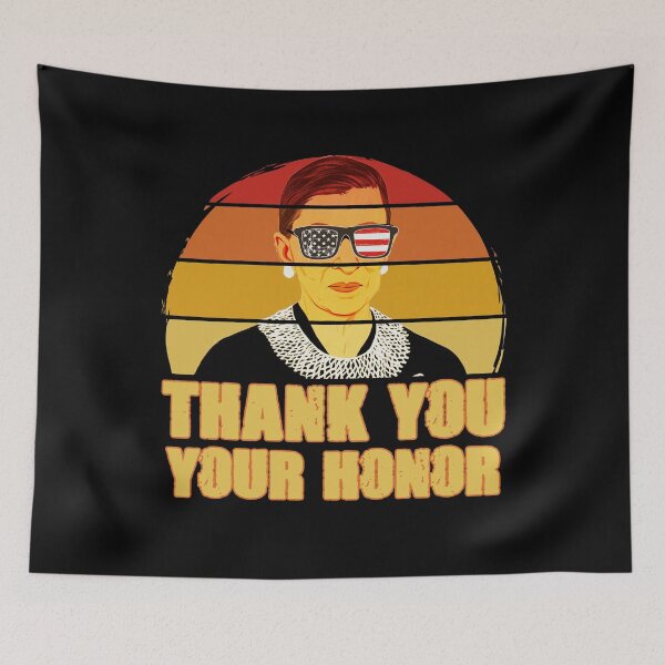 Item preview, thank you your honor rip notorious rbg designed and sold by GoodyLeo.