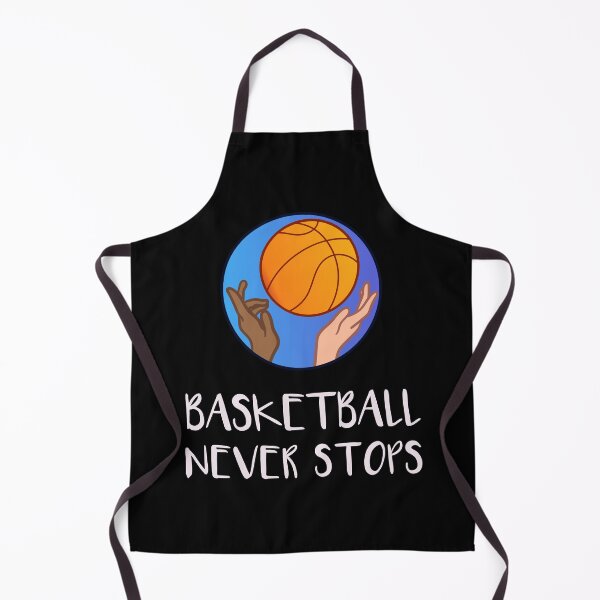 Item preview, BASKETBALL NEVER STOPS designed and sold by Ashalcheema.