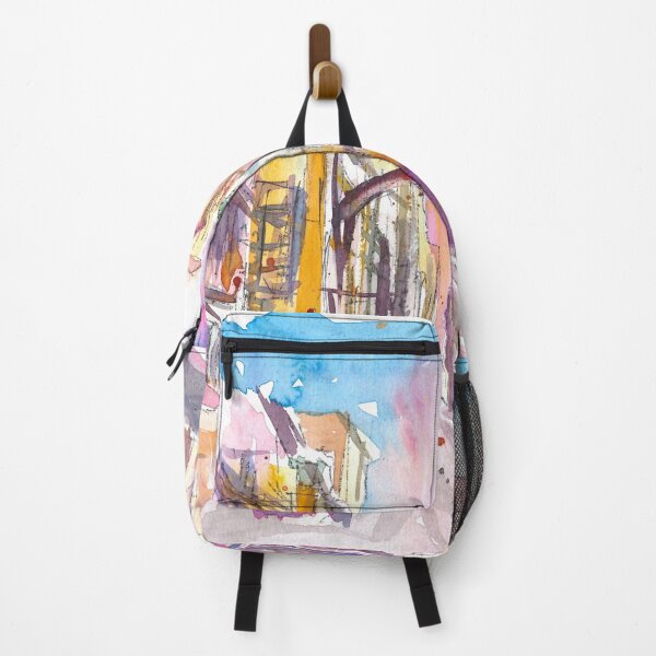 Item preview, Expressionistic Street Scene in New York City designed and sold by artshop77.