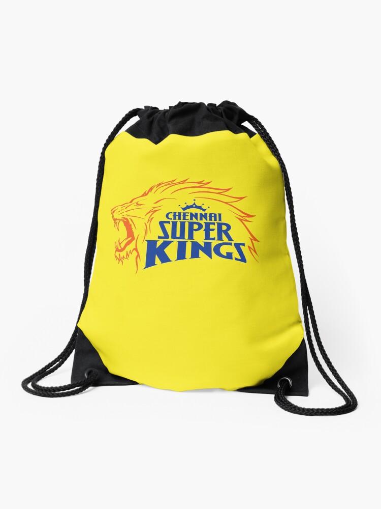 Chennai Super Kings CSK IPL Team 2021 Drawstring Bag