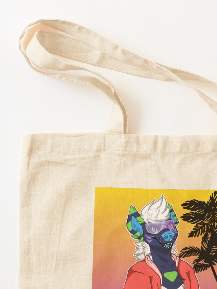 Alternate view of Vaporwave Vibing Tote Bag