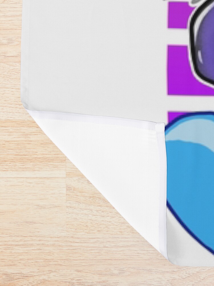 Alternate view of Vaporwave Vibing Shower Curtain