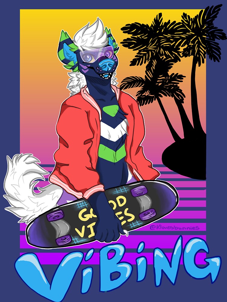 Vaporwave Vibing by klovesbunnies