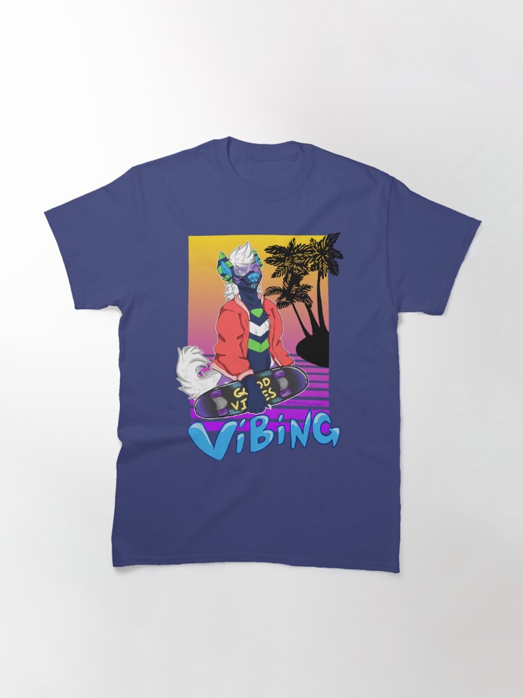 Alternate view of Vaporwave Vibing  Classic T-Shirt