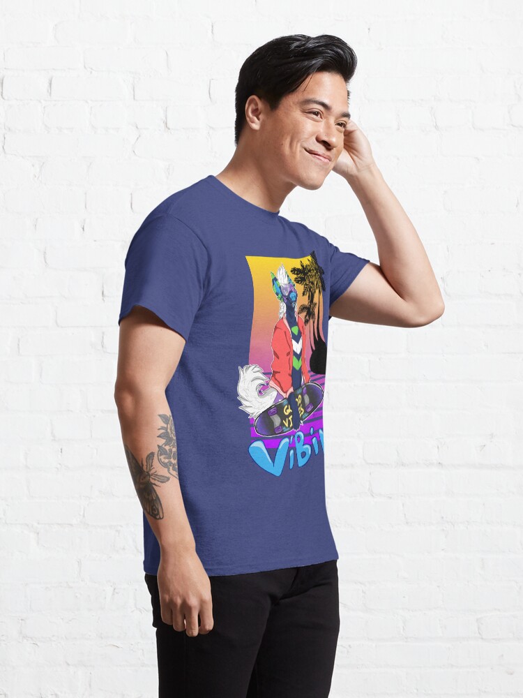 Alternate view of Vaporwave Vibing Classic T-Shirt