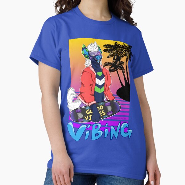 Vaporwave Vibing  Classic T-Shirt